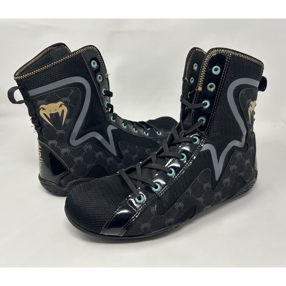 Venum Elite Evo Monog Boxing Shoes - Mens Size 9.5